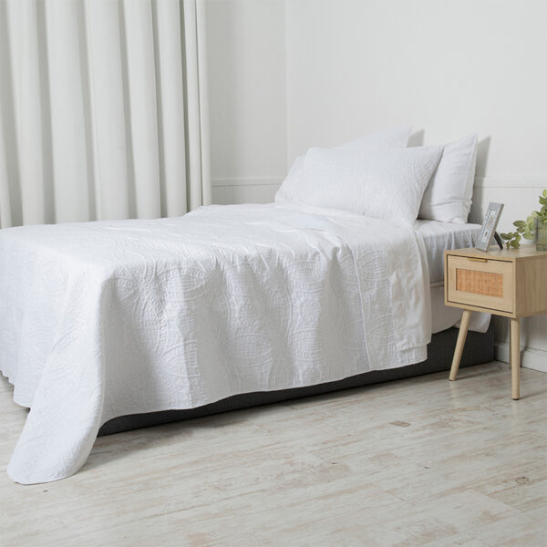 Quilt Portugal 2.5 Plazas / Blanco - Mashini - Imagen 3