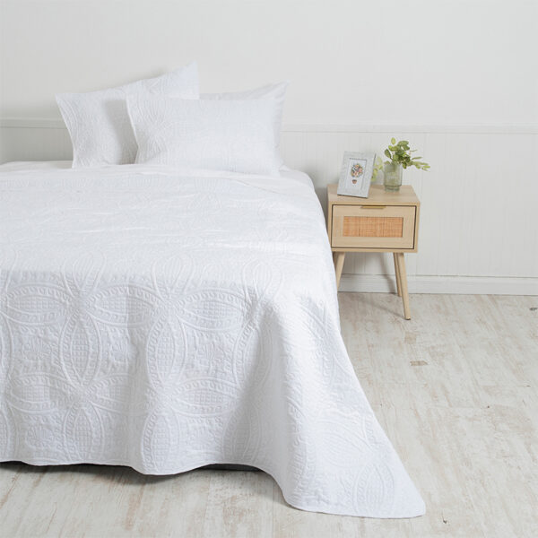 Quilt Portugal Super King / Blanco - Mashini