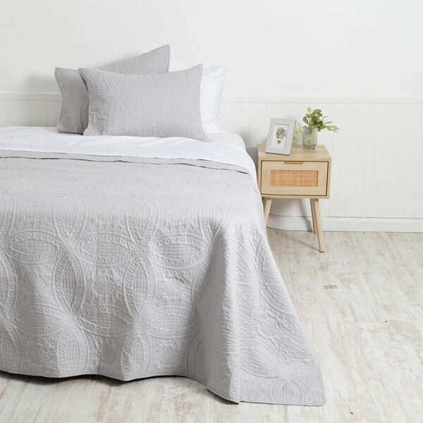 Quilt Portugal 2.5 Plazas / Gris - Mashini