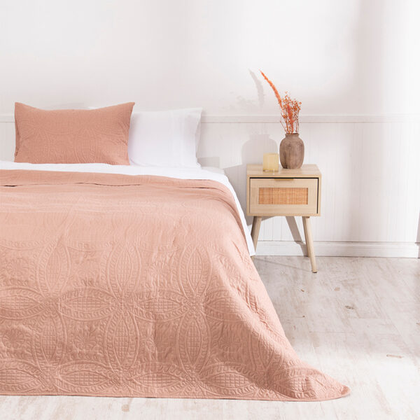 Quilt Portugal 1.5 Plazas / Terracota - Mashini