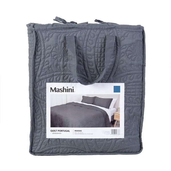 Quilt Portugal Super King / Marengo - Mashini - Imagen 4