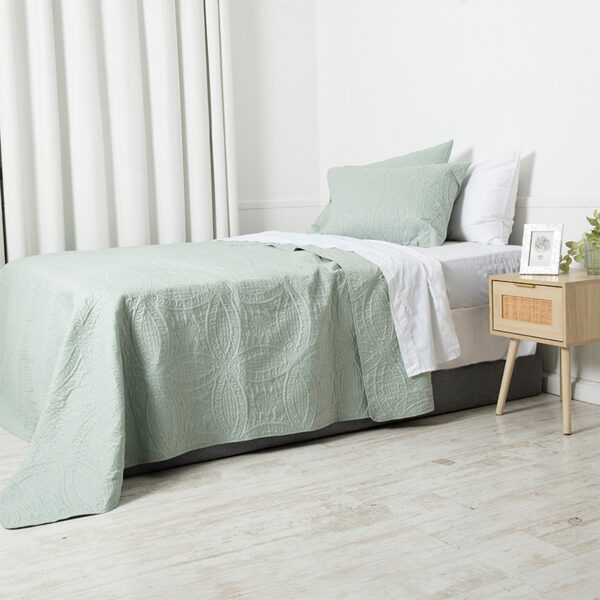 Quilt Portugal 1.5 Plazas / Verde - Mashini - Imagen 3