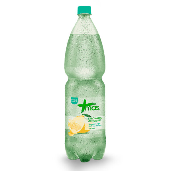 Agua Saborizada Más 1.6 Lts./ Limonada Jengibre - Cachantun