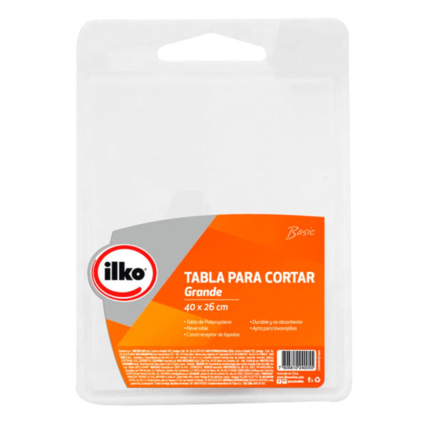 Tabla de Cortar Grande 40x26 cm Clásica - Ilko - Imagen 2