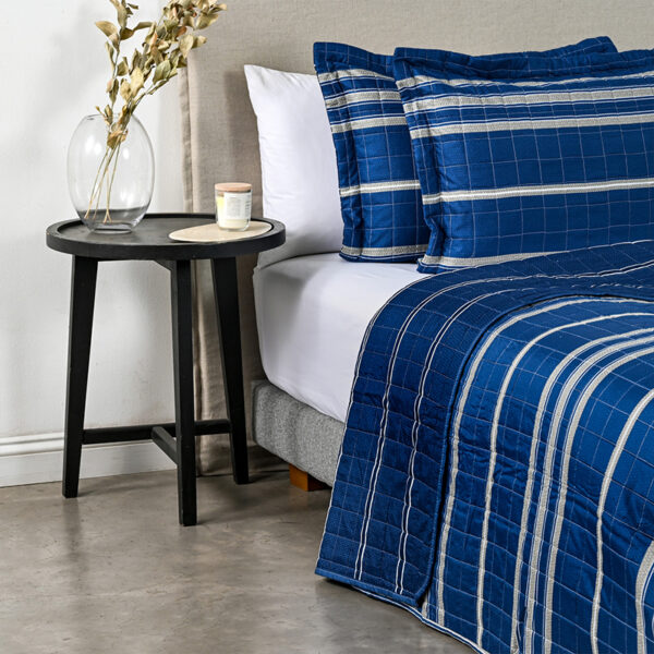 Quilt Estampado 2.5 Plazas / Marino - American Family by Cannon - Imagen 2