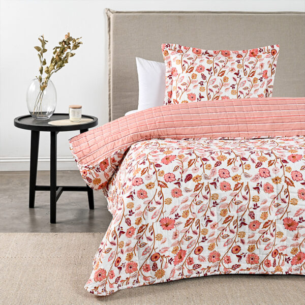 Quilt Estampado 1.5 Plazas / Tropico - American Family by Cannon