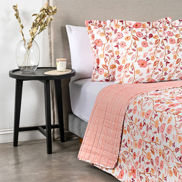 Quilt Estampado 2 Plazas / Tropico - American Family by Cannon - Imagen 2