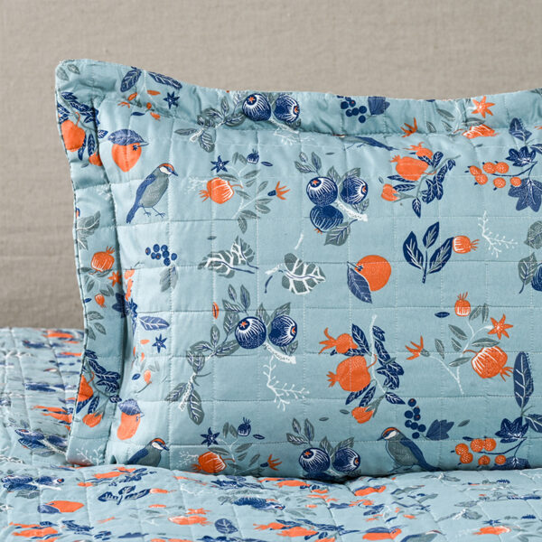 Quilt Estampado 1.5 Plazas / Citrus - American Family by Cannon - Imagen 3