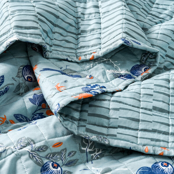 Quilt Estampado 1.5 Plazas / Citrus - American Family by Cannon - Imagen 4