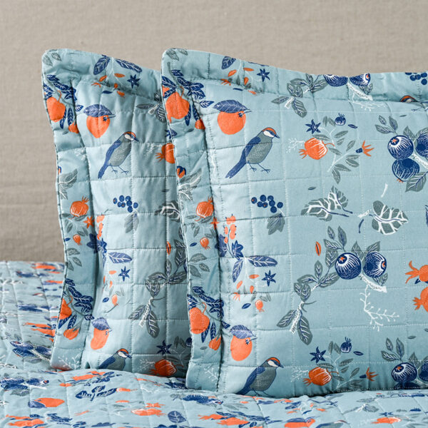 Quilt Estampado 2 Plazas / Citrus - American Family by Cannon - Imagen 3