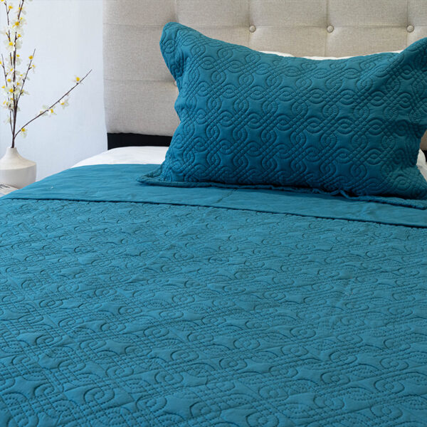 Quilt Bubbly 1.5 Plaza / Azul Marino - Doral - Imagen 3