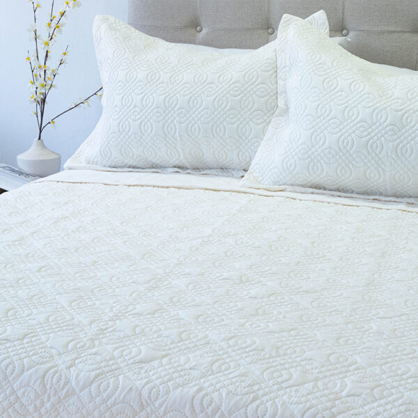 Quilt Bubbly 2.5 Plazas / Blanco - Doral - Imagen 3
