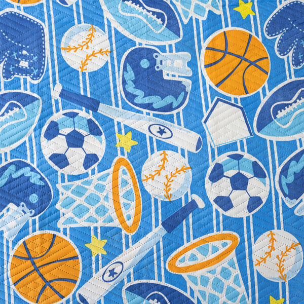 Quilt Hotpress Estampado Infantil 1.5 plazas / Deportes - Doral - Imagen 2