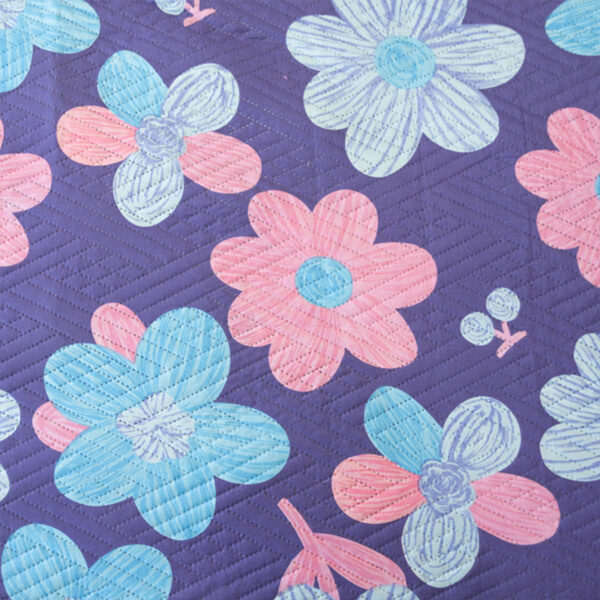 Quilt Hotpress Estampado Infantil 1.5 plazas / Flores - Doral - Imagen 2