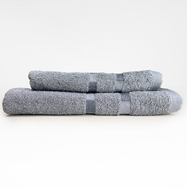 Toalla de Mano Colección 40×80 cm / Gris Oscuro - Zahr