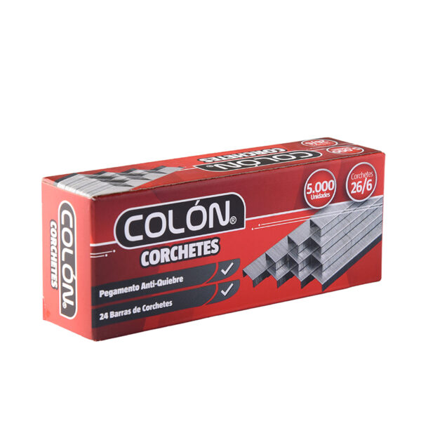 Corchetes 26/6 5000 Und. - Colón - Imagen 2