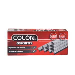 Corchetes 26/6 5000 Und. - Colón