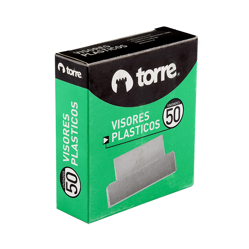 Visores Plásticos Para Carpetas Colgantes 50und - Torre - Imagen 3