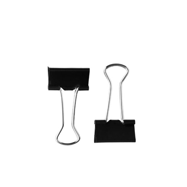 Caja Doble clip Negro 19 mm 12 und - Torre - Imagen 3