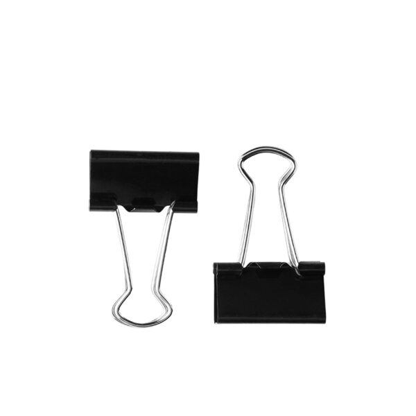 Caja Doble clip Negro 25 mm 12 und - Torre - Imagen 3
