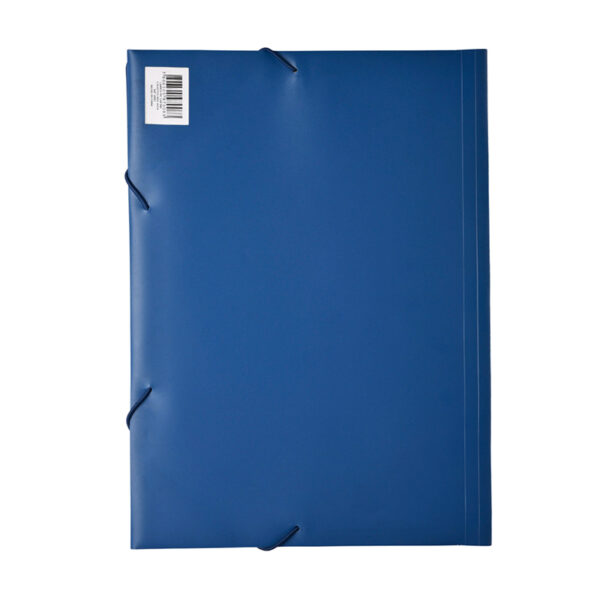 Carpeta PVC Cartera con Elástico / Azul - Auca - Imagen 2