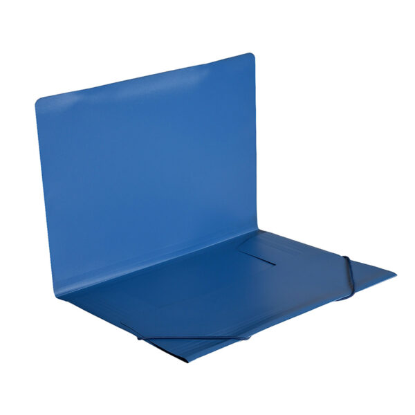 Carpeta PVC Cartera con Elástico / Azul - Auca - Imagen 3