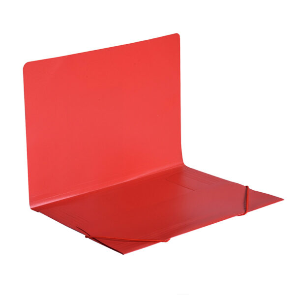 Carpeta PVC Cartera con Elástico / Roja - Auca - Imagen 3