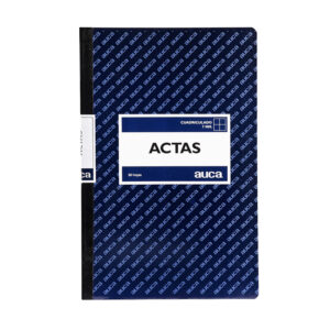 Libro De Actas Cuadriculado 50 Hojas - Auca