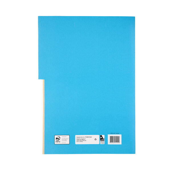 Carpeta Pigmentada / Celeste - Torre - Imagen 2