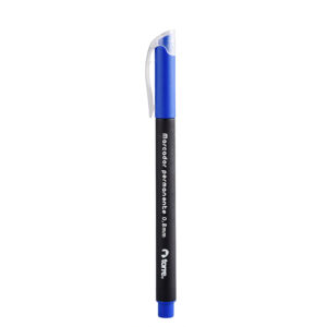 Marcador Permanente Punta Fina 0.8 mm. Azul- Torre