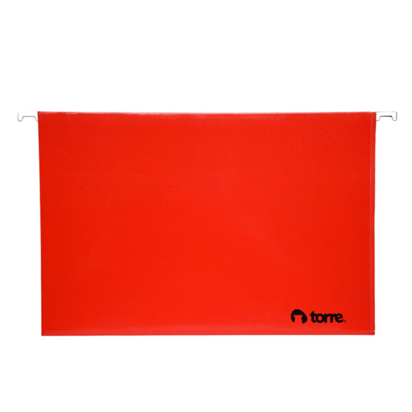 Carpeta Colgante con Barra Metálica / Rojo - Torre