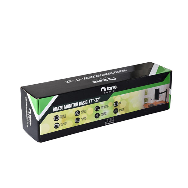 Brazo Para Monitor de 17" a 32" Basic Plus - Torre - Imagen 2