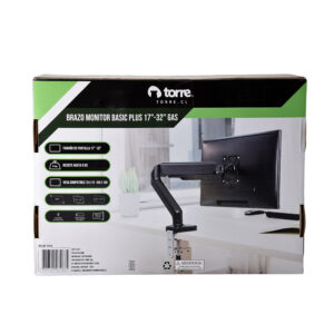 Brazo Para Monitor de 17" a 32" Basic Plus Gas - Torre