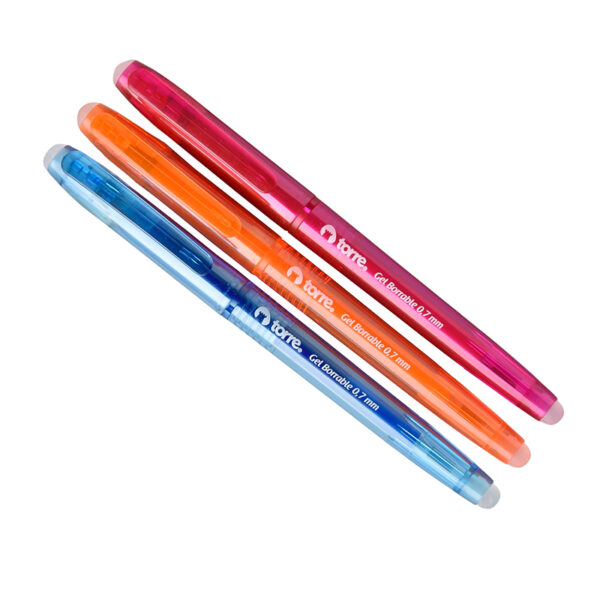 Bolígrafos Gel Borrables 0.7 mm 3 Und. Blíster Fun- Torre - Imagen 3
