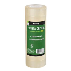 Cinta Cristal Set 8 Unidades 18mm. x30m. - Torre