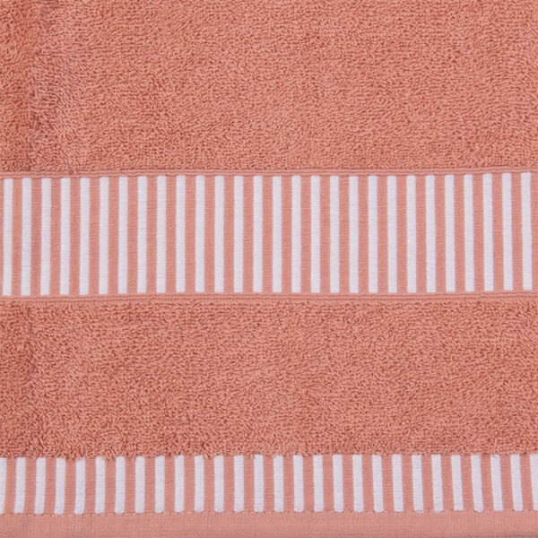 Set 2 Toallas Egyptia 460gr. 45x90 + 70x140 cms. / Coral - Mashini - Imagen 2