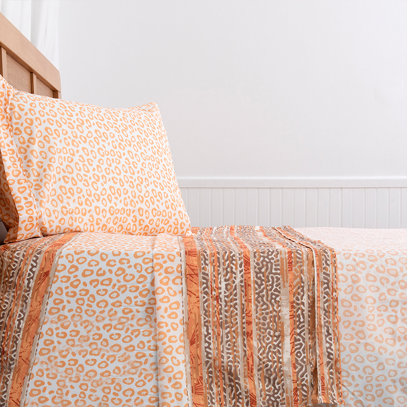 Sábana Microfibra 1.5 Plazas / Tamarindo - Plumetti - Imagen 3