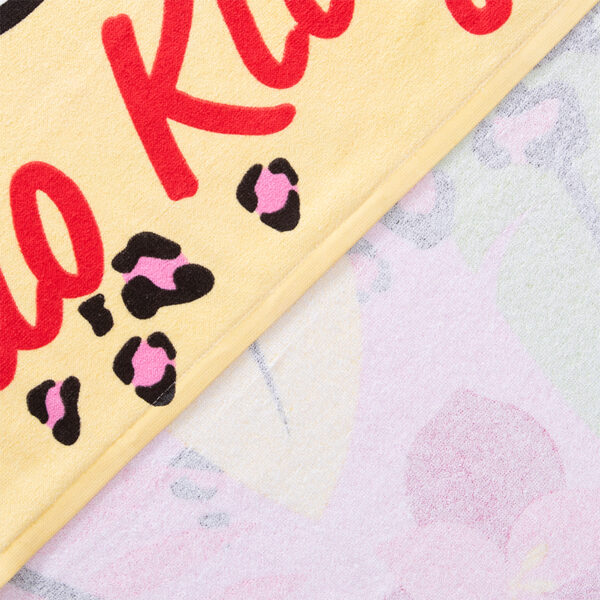 Toalla de Playa 70x140cm. / Hello Kitty Jungle - Mashini - Imagen 2
