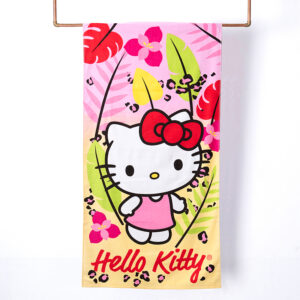 Toalla de Playa 70x140cm. / Hello Kitty Jungle - Mashini