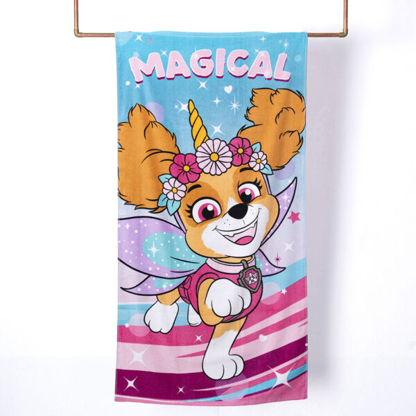 Toalla de Playa 70x140cm. / Paw Patrol Niña Magic - Mashini