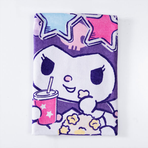 Toalla de Playa 70x140cm. / Kuromi Popcorn - Mashini - Imagen 3