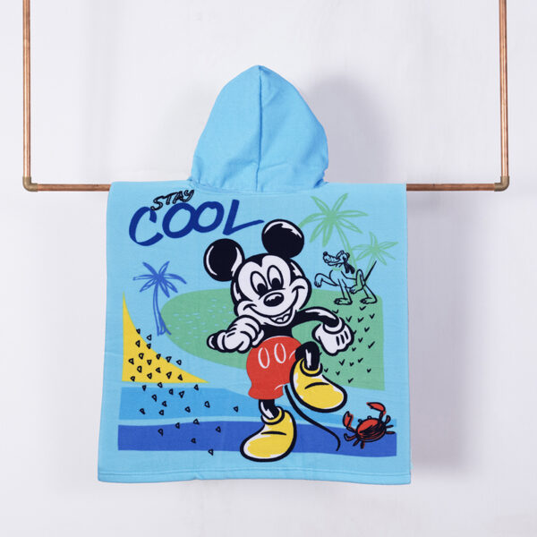 Toalla de Playa con Capucha 60x120cm. / Mickey Making - Mashini - Imagen 2