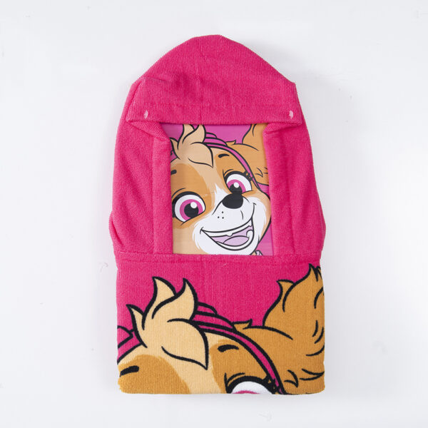 Toalla de Playa con Capucha 60x120cm. / Paw Patrol Primavera - Mashini - Imagen 3