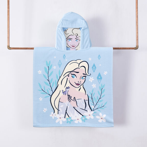 Toalla de Playa con Capucha 60x120cm. / Frozen Warm - Mashini
