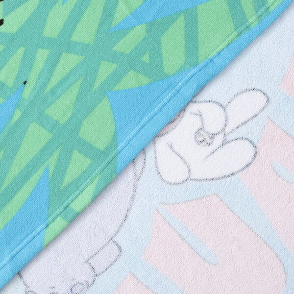 Toalla de Playa 70x140 cm + Bolso / Stitch Palmera - Mashini - Imagen 3