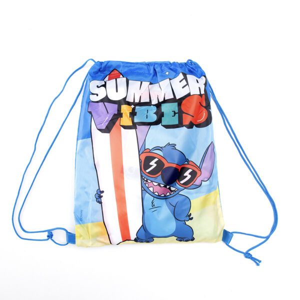 Toalla de Playa 70x140 cm + Bolso / Stitch Surf - Mashini - Imagen 2