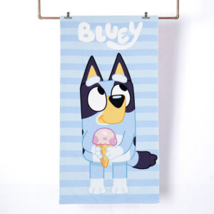 Toalla de Playa 70x140 cm + Bolso / Bluey Stripes - Mashini