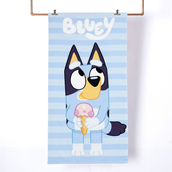 Toalla de Playa 70x140 cm + Bolso / Bluey Stripes - Mashini