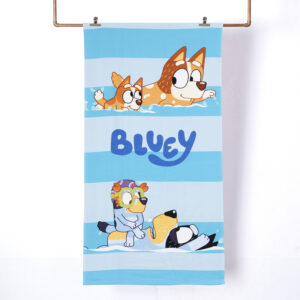 Toalla de Playa 70x140 cm + Bolso / Bluey Agua - Mashini