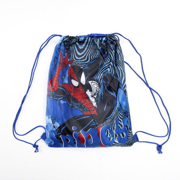 Toalla de Playa 70x140 cm + Bolso / Spiderman Purple - Mashini - Imagen 2
